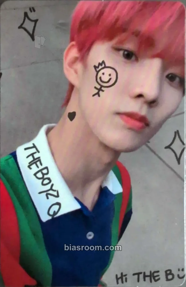 THE BOYZ - Q - Dreamlike Album diy version album photocard