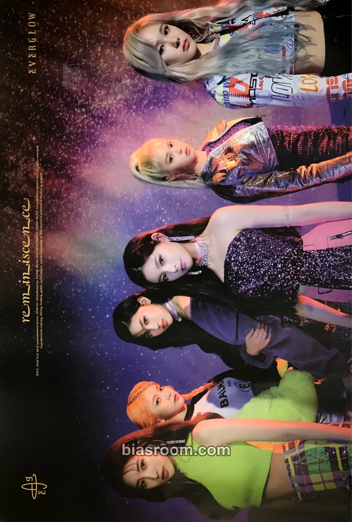 Reminiscence Photocard - EVERGLOW - EVERGLOW K-pop photocard