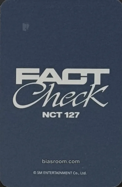 NCT127 factcheck weverse live 特典 マーク Jungwoo Fact Check Photocard - NCT 127 | Bias Room