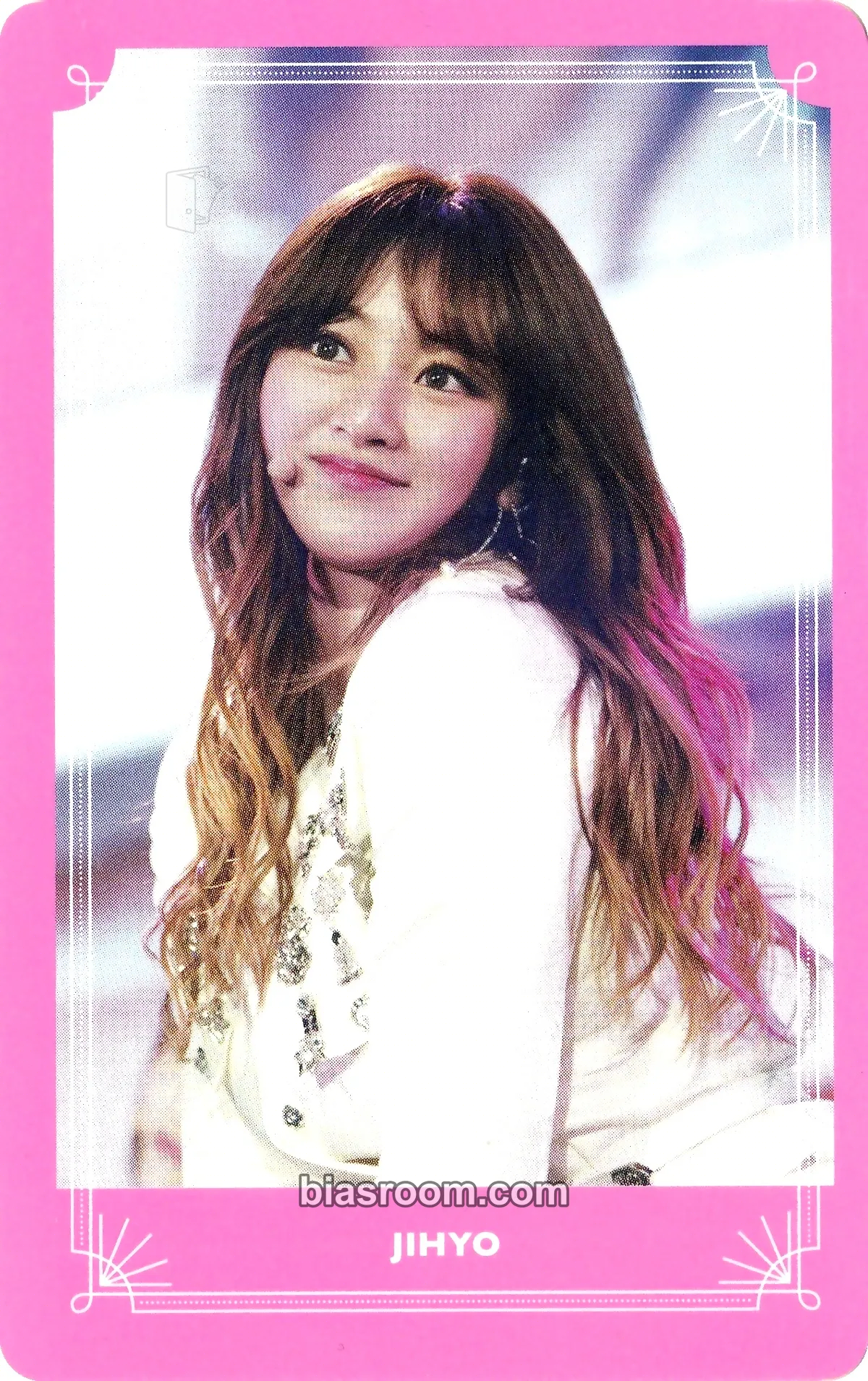 Jihyo Twiceland: The Opening DVD & Blu-ray Photocard - TWICE - TWICE K-pop photocard
