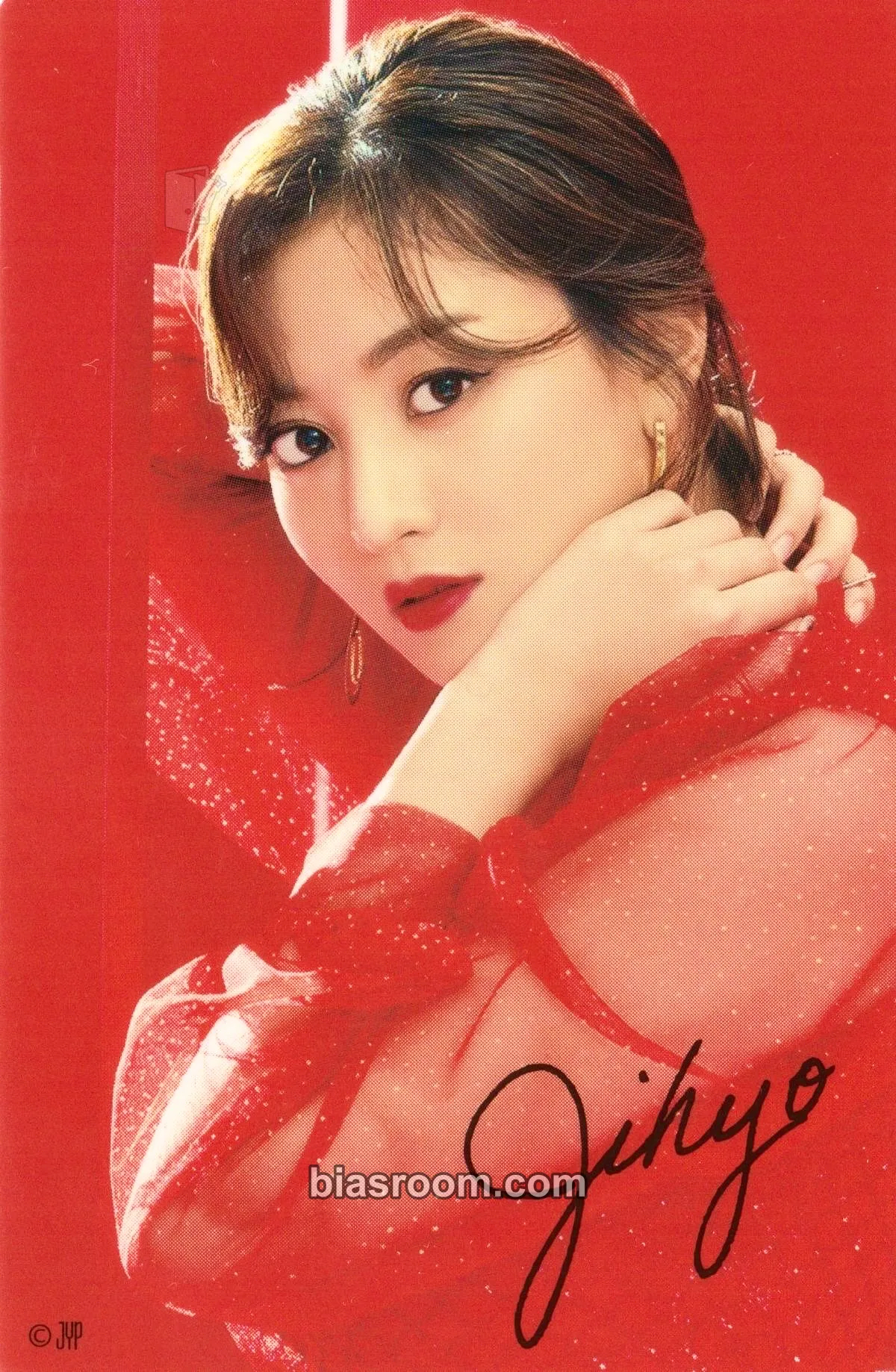 Jihyo TWICE 3rd World Tour TWICELIGHTS Photocard - TWICE - TWICE K-pop photocard