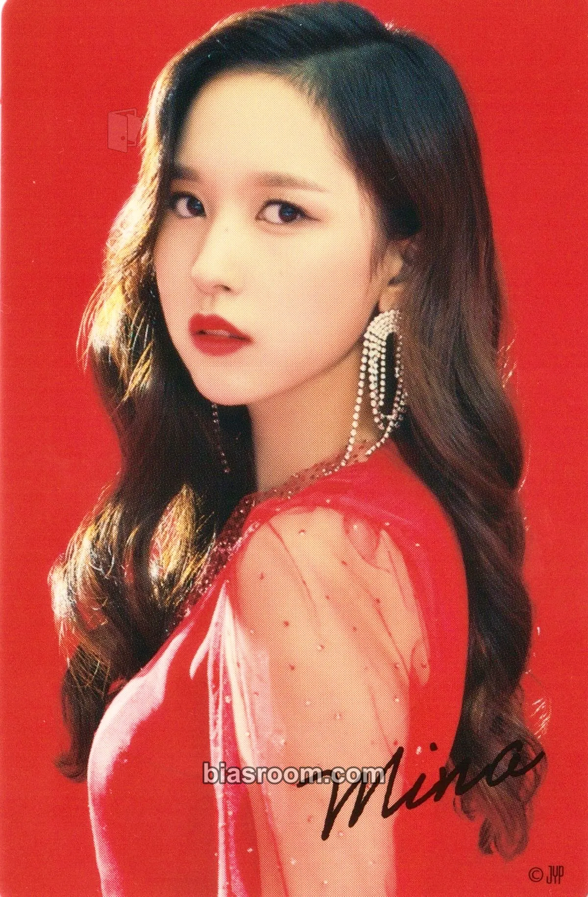 Mina TWICE 3rd World Tour TWICELIGHTS Photocard - TWICE - TWICE K-pop photocard