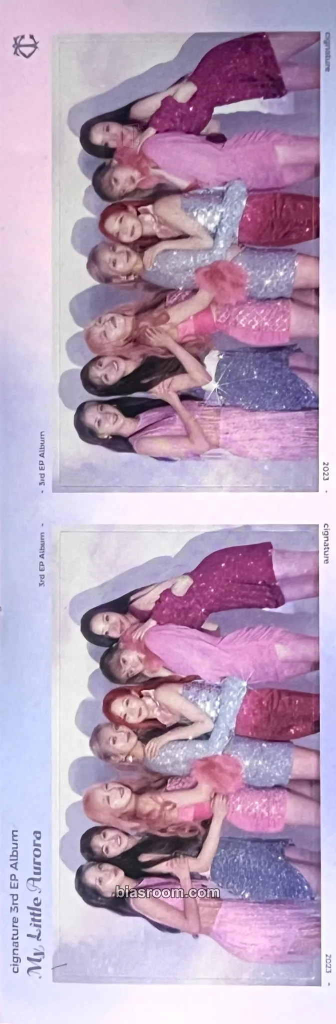 My Little Aurora Photocard - cignature - cignature K-pop photocard