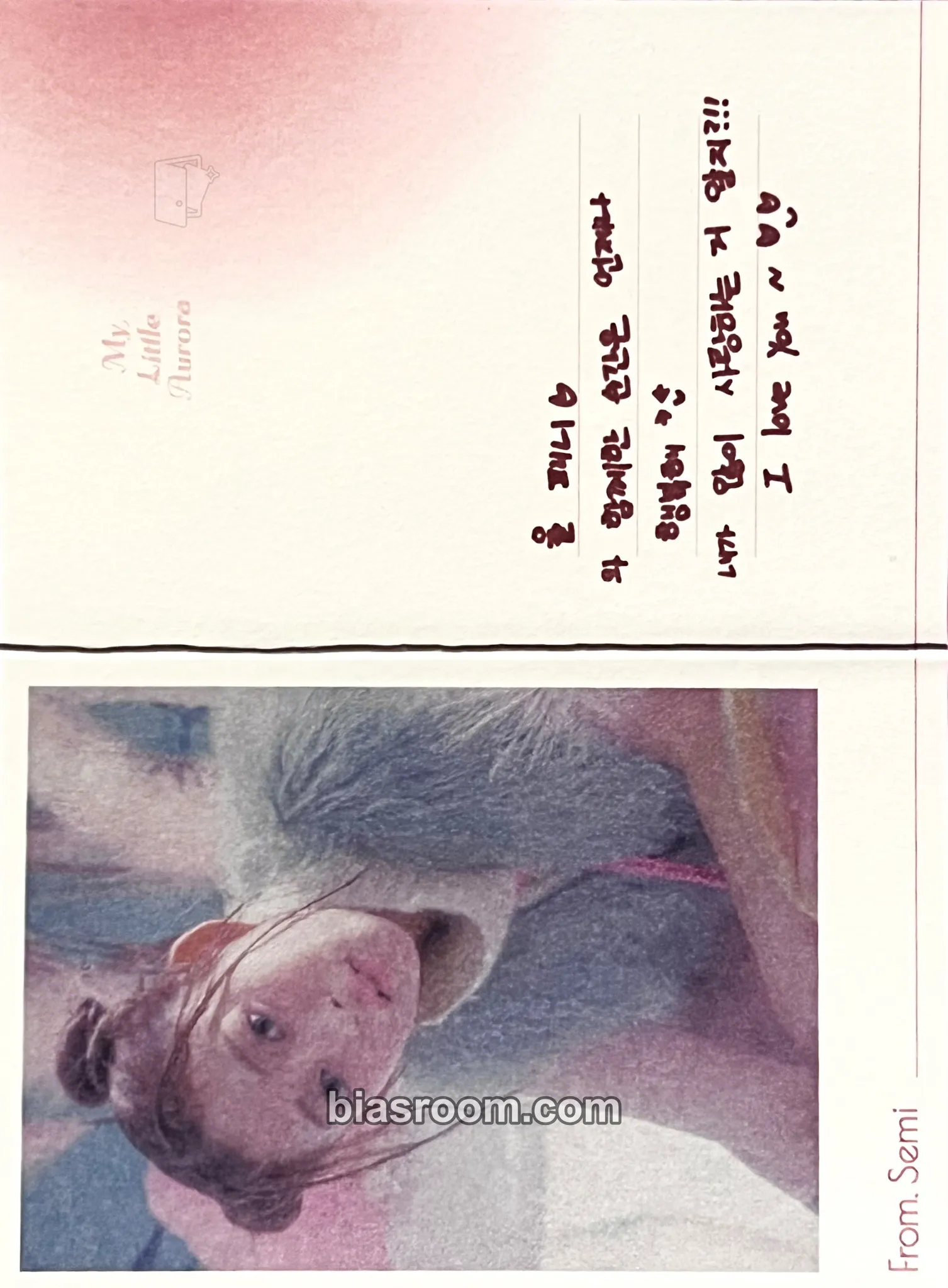 Semi My Little Aurora Photocard - cignature - cignature K-pop photocard