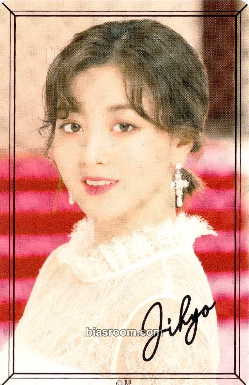Jihyo Dome Tour #DreamDay - Japan 2019 Photocard - TWICE - TWICE K-pop photocard
