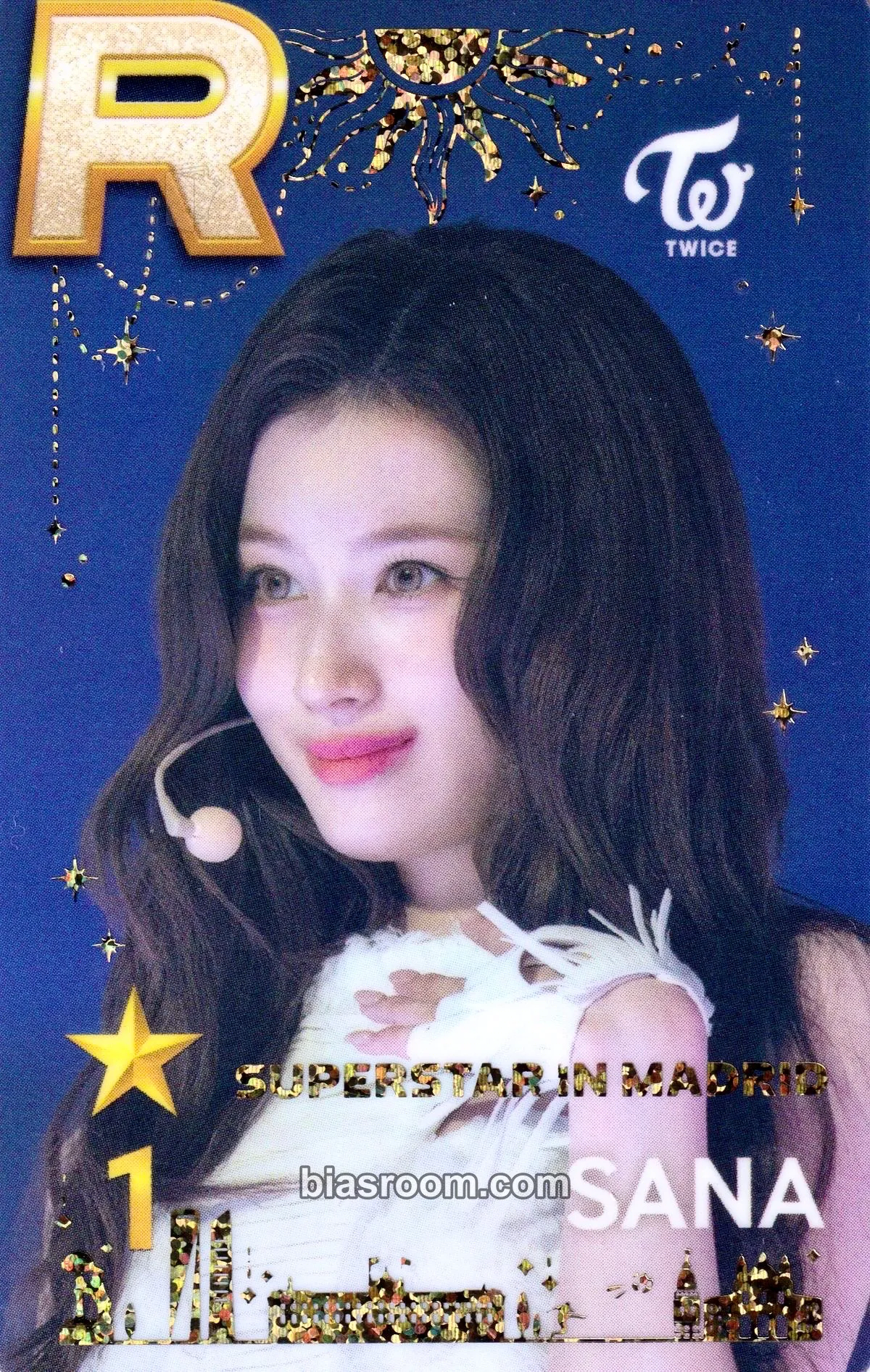Sana TWICE x SuperStar JYPNATION Photocard - TWICE - TWICE K-pop photocard