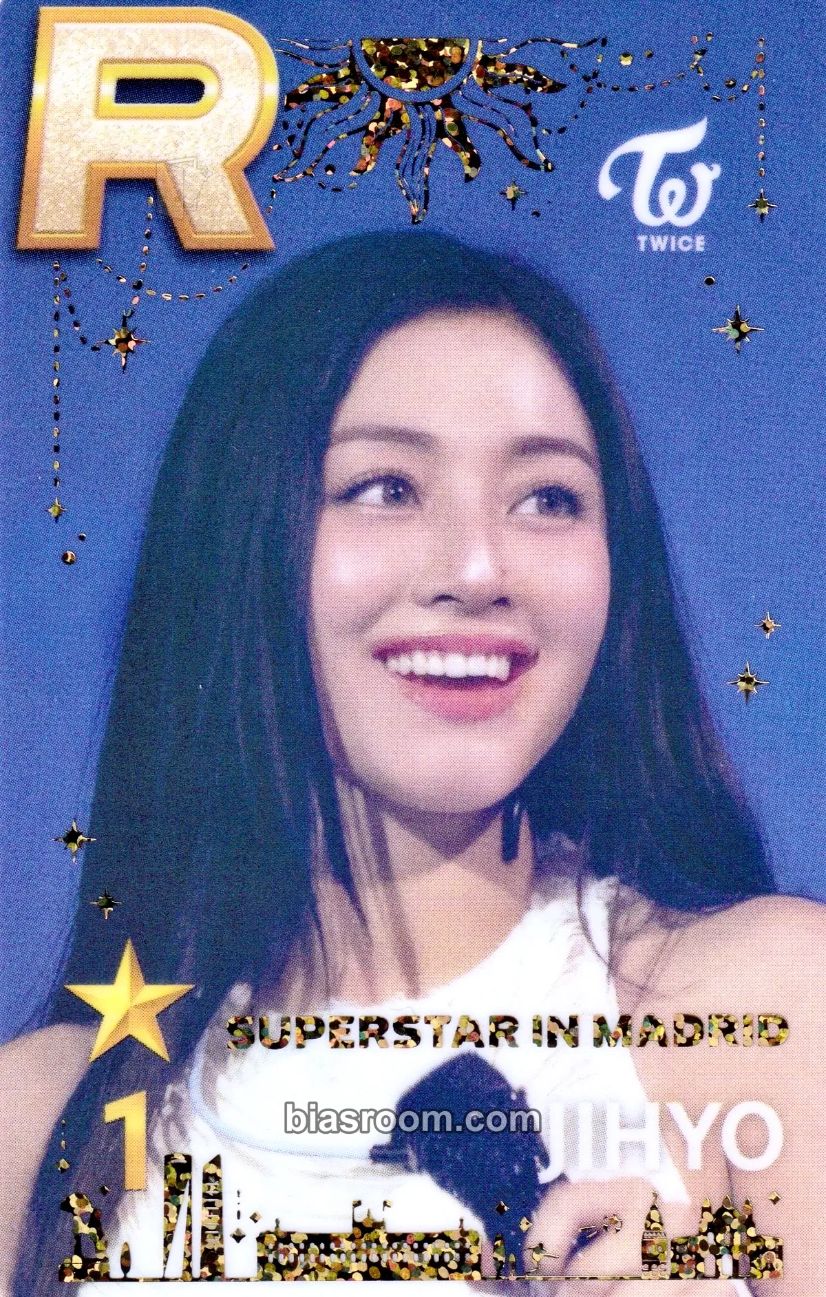 Jihyo TWICE x SuperStar JYPNATION Photocard - TWICE - TWICE K-pop photocard