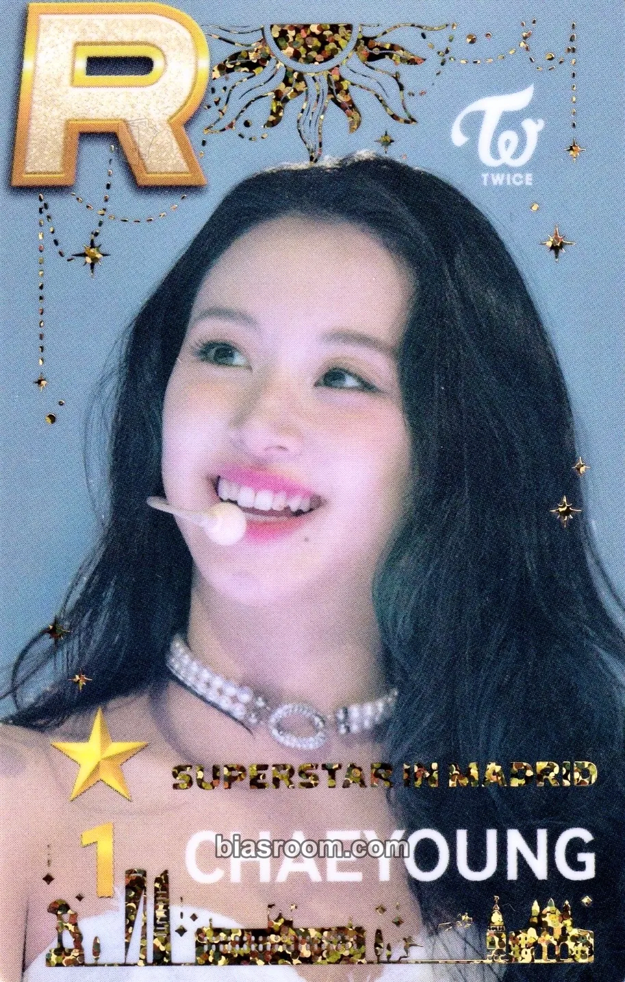 Chaeyoung TWICE x SuperStar JYPNATION Photocard - TWICE - TWICE K-pop photocard