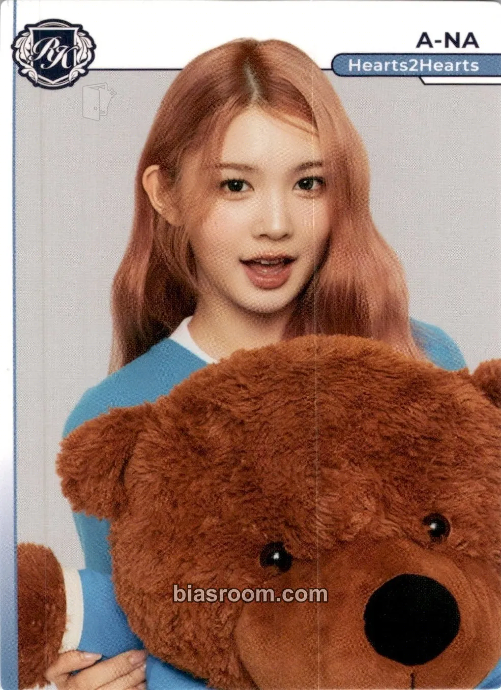 A-na TELECA 2025 Kpop Rookie Photocard - Hearts2Hearts - Hearts2Hearts K-pop photocard