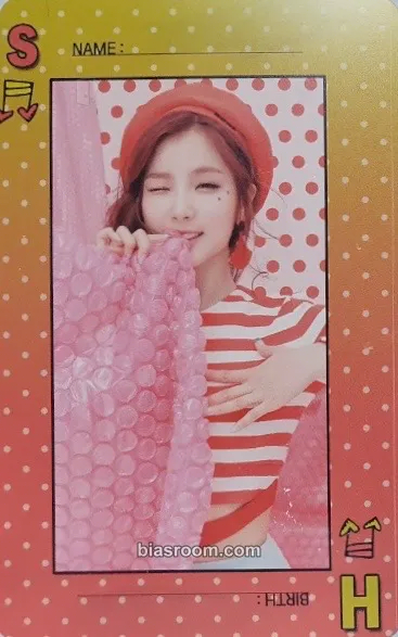 Sohee Color Crush Photocard - Alice - Alice K-pop photocard