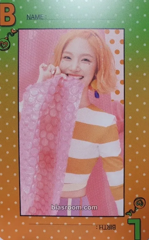 Do-A Color Crush Photocard - Alice - Alice K-pop photocard