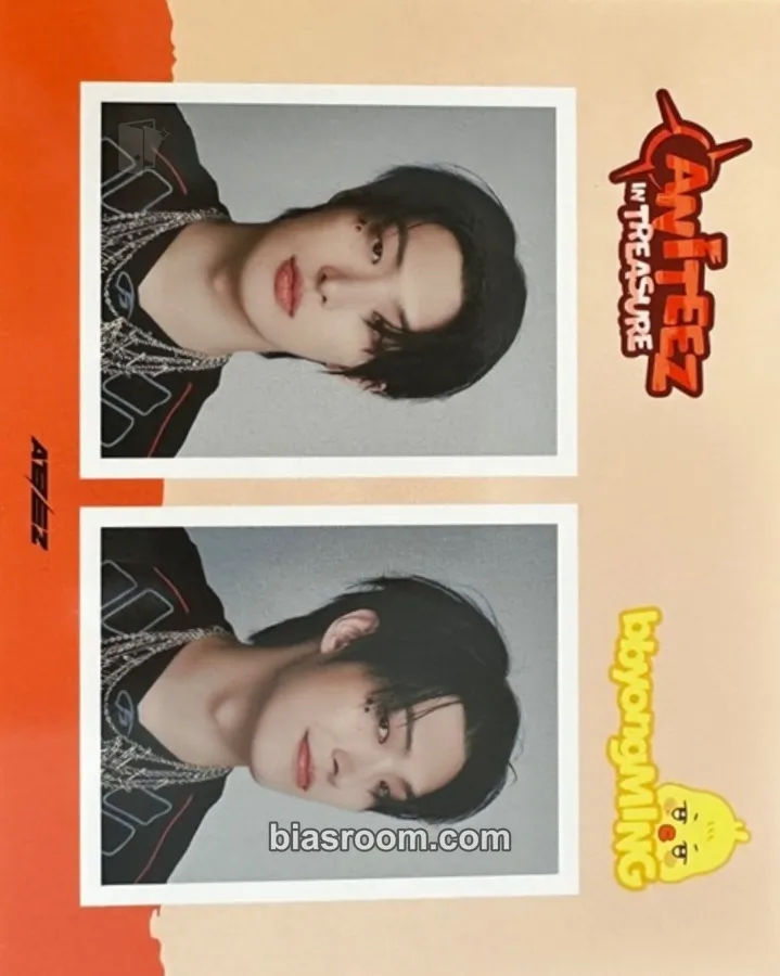 Mingi ANITEEZ IN TREASURE Photocard - ATEEZ - ATEEZ K-pop photocard