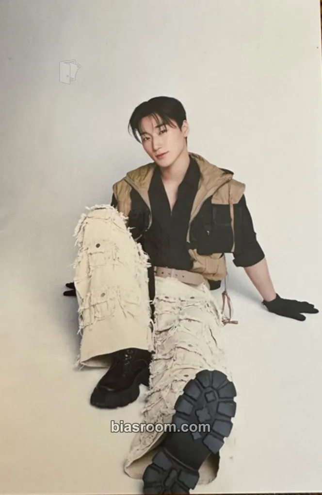 San ANITEEZ IN TREASURE Photocard - ATEEZ - ATEEZ K-pop photocard