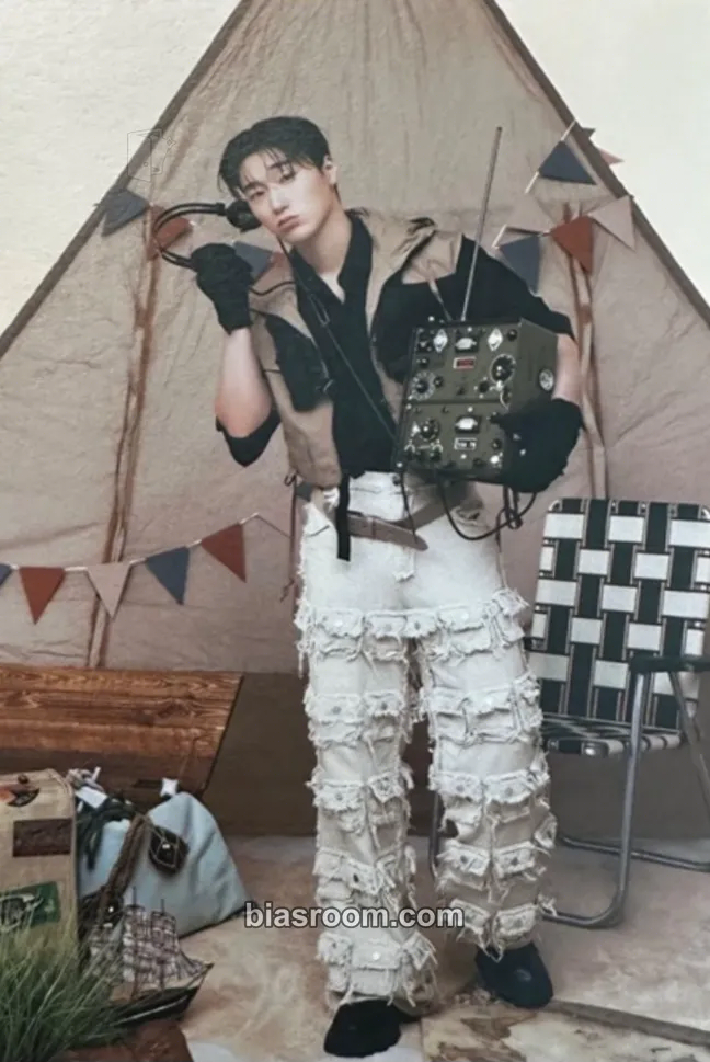 San ANITEEZ IN TREASURE Photocard - ATEEZ - ATEEZ K-pop photocard