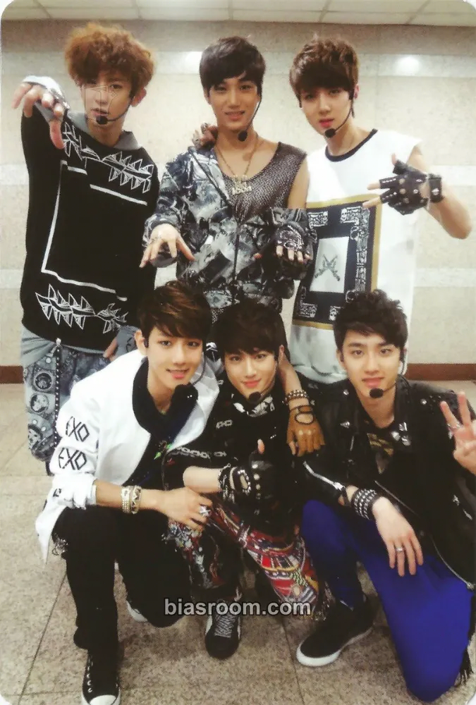 MAMA Photocard - EXO - EXO K-pop photocard