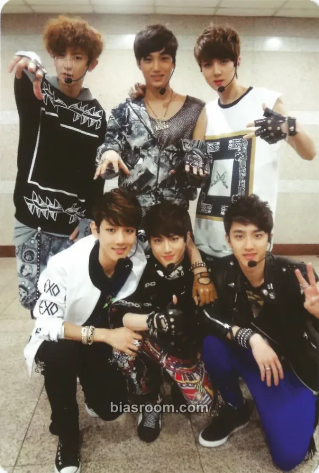 EXO - MAMA Album album photocard