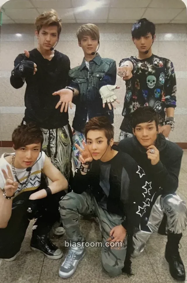 EXO - MAMA Album album photocard