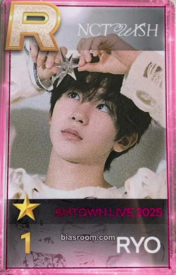 Ryo SMTOWN LIVE 2025 - The Culture, The Future Photocard - NCT - NCT K-pop photocard