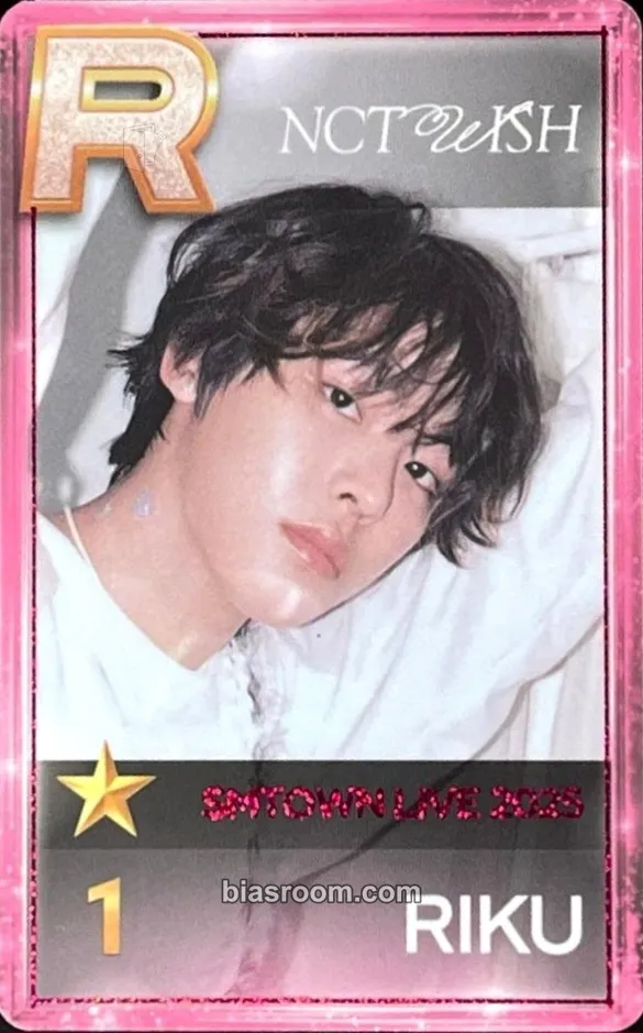 Riku SMTOWN LIVE 2025 - The Culture, The Future Photocard - NCT - NCT K-pop photocard