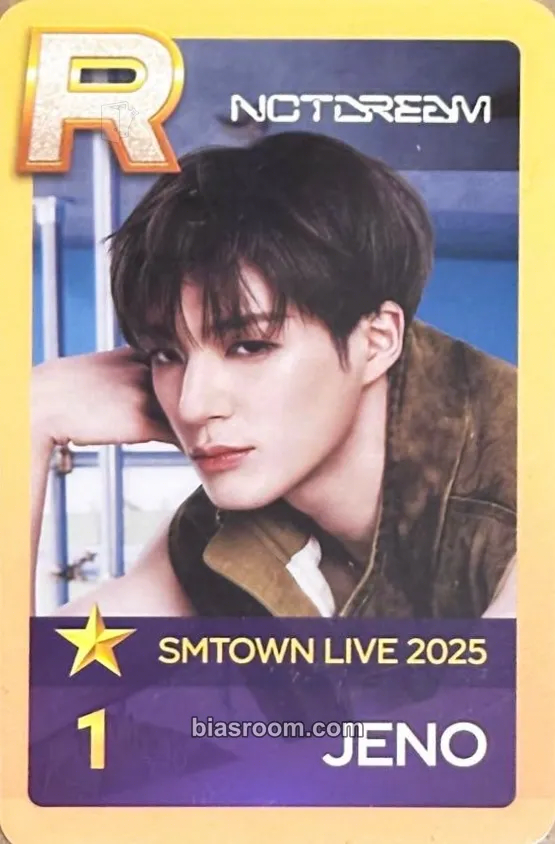 Jeno SMTOWN LIVE 2025 - The Culture, The Future Photocard - NCT - NCT K-pop photocard