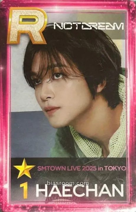 Haechan SMTOWN LIVE 2025 - The Culture, The Future Photocard - NCT - NCT K-pop photocard