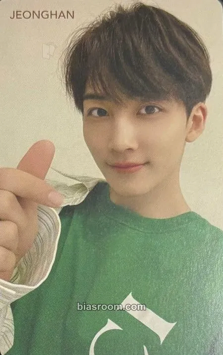 Jeonghan Fallin' Flower Photocard - SEVENTEEN - SEVENTEEN K-pop photocard