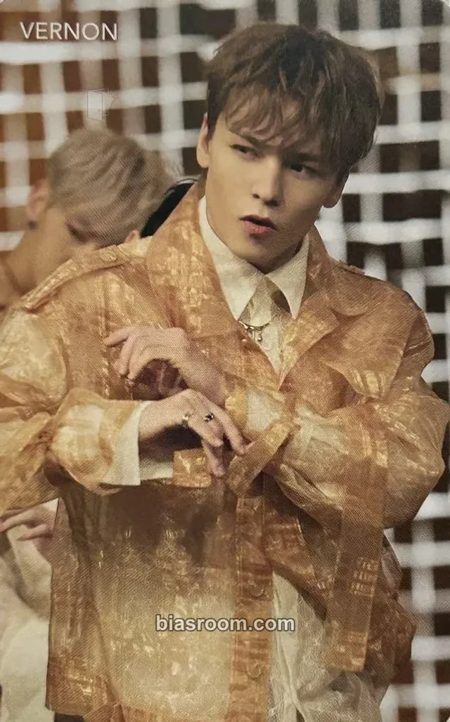 SEVENTEEN - Vernon - Falling Flower Album hmv thanks campaign