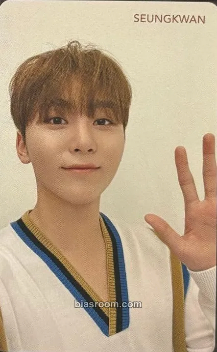 Seungkwan Fallin' Flower Photocard - SEVENTEEN - SEVENTEEN K-pop photocard