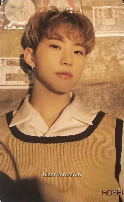 Hoshi Attacca Photocard - SEVENTEEN - SEVENTEEN K-pop photocard