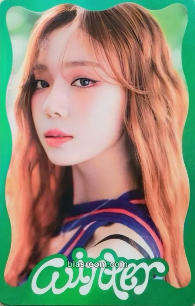 aespa - Winter - Better Things Album B version merch photocard trading card holographic (hologram)