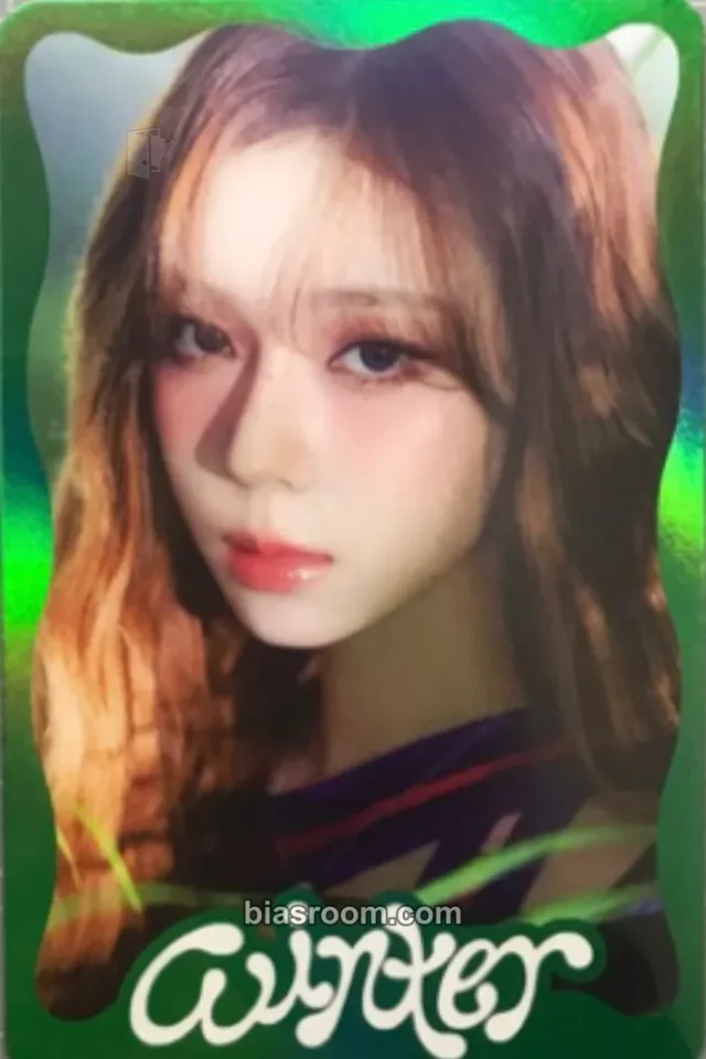 aespa - Winter - Better Things Album B version merch photocard trading card holographic (hologram)