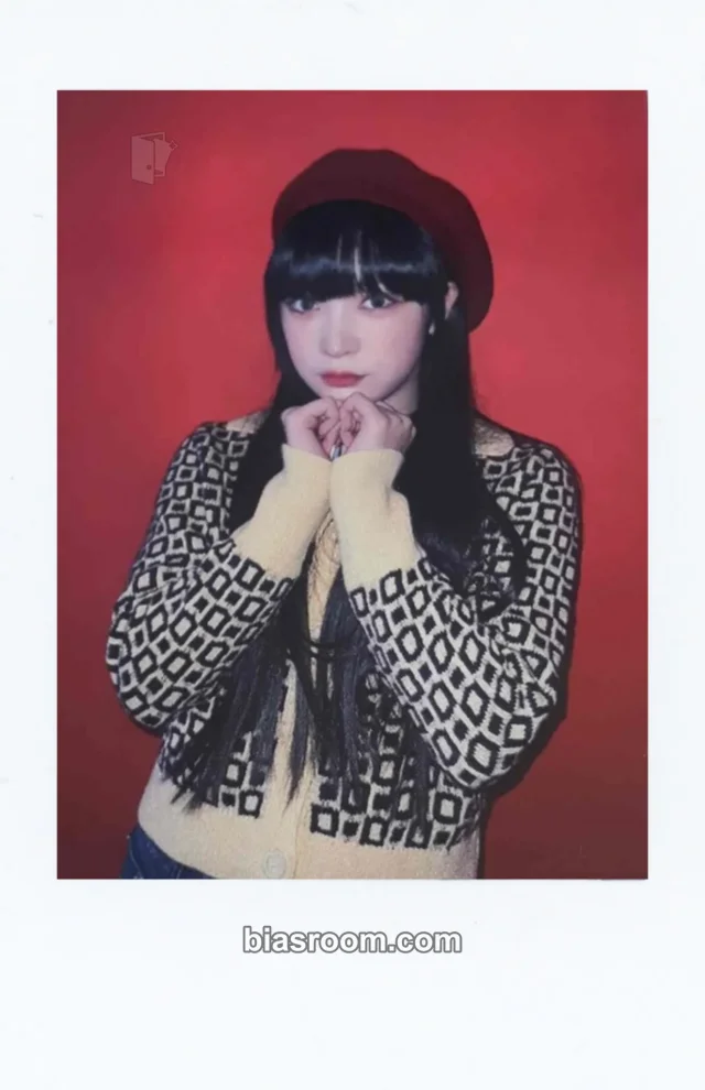Billlie - Haruna - Snowy Night Album polaroid set