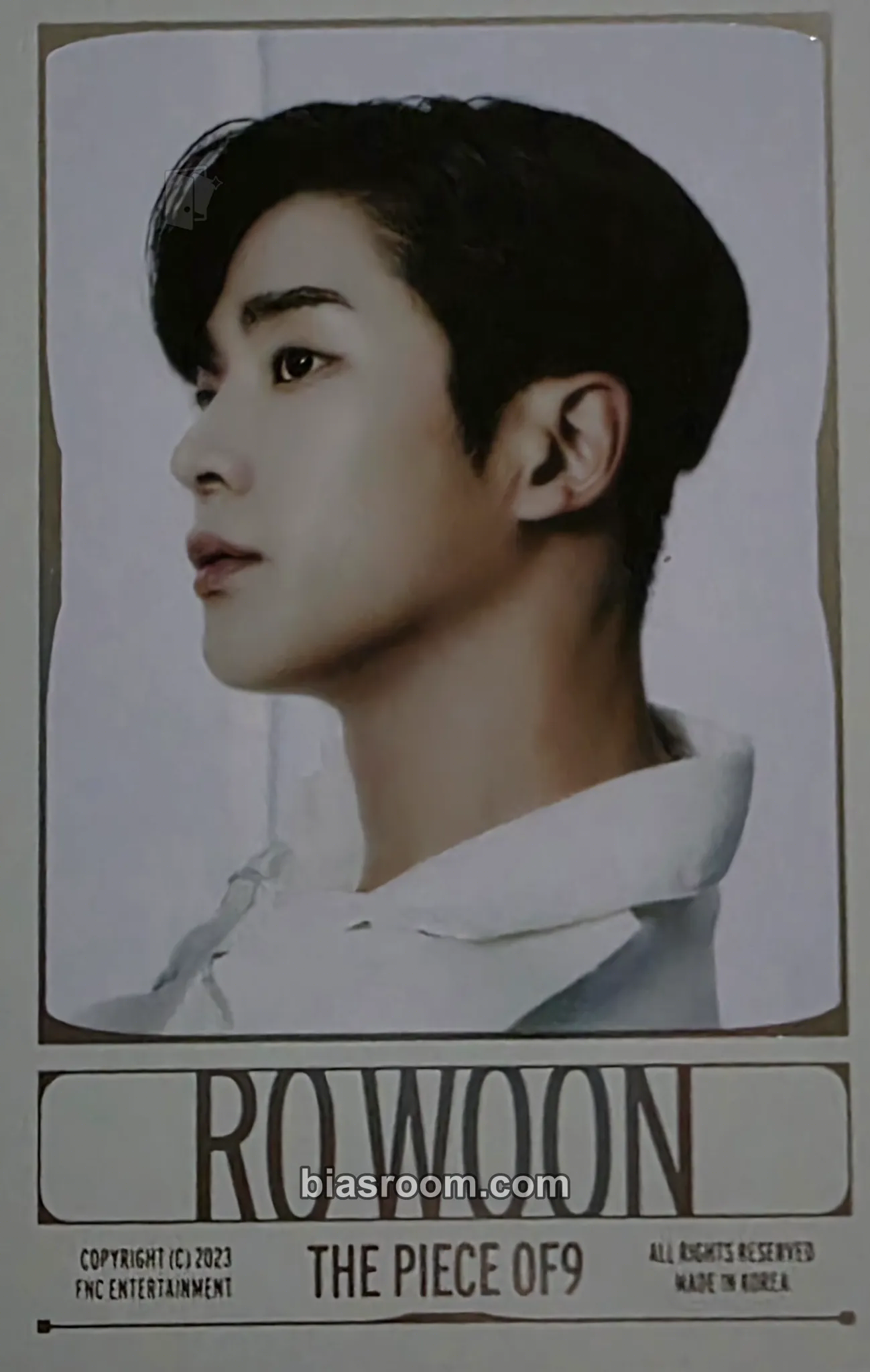 Rowoon THE PIECE OF9 Photocard - SF9 - SF9 K-pop photocard