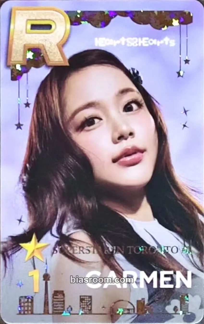 Carmen Superstar Photocard - Hearts2Hearts - Hearts2Hearts K-pop photocard