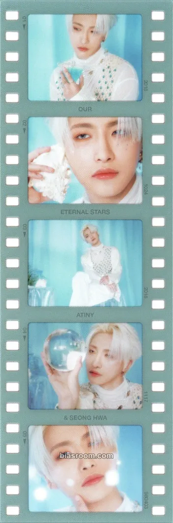 Seonghwa 4th Atiny Membership kit Photocard - ATEEZ - ATEEZ K-pop photocard