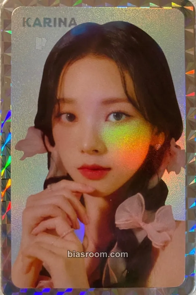 Karina Oh! Caendy Pocket MD Photocard - aespa - aespa K-pop photocard