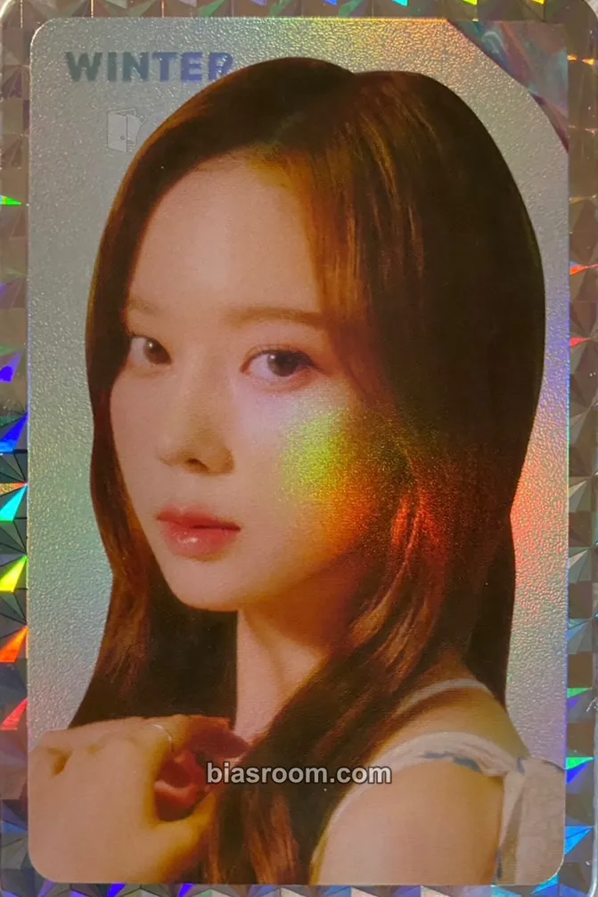 Winter Oh! Caendy Pocket MD Photocard - aespa - aespa K-pop photocard