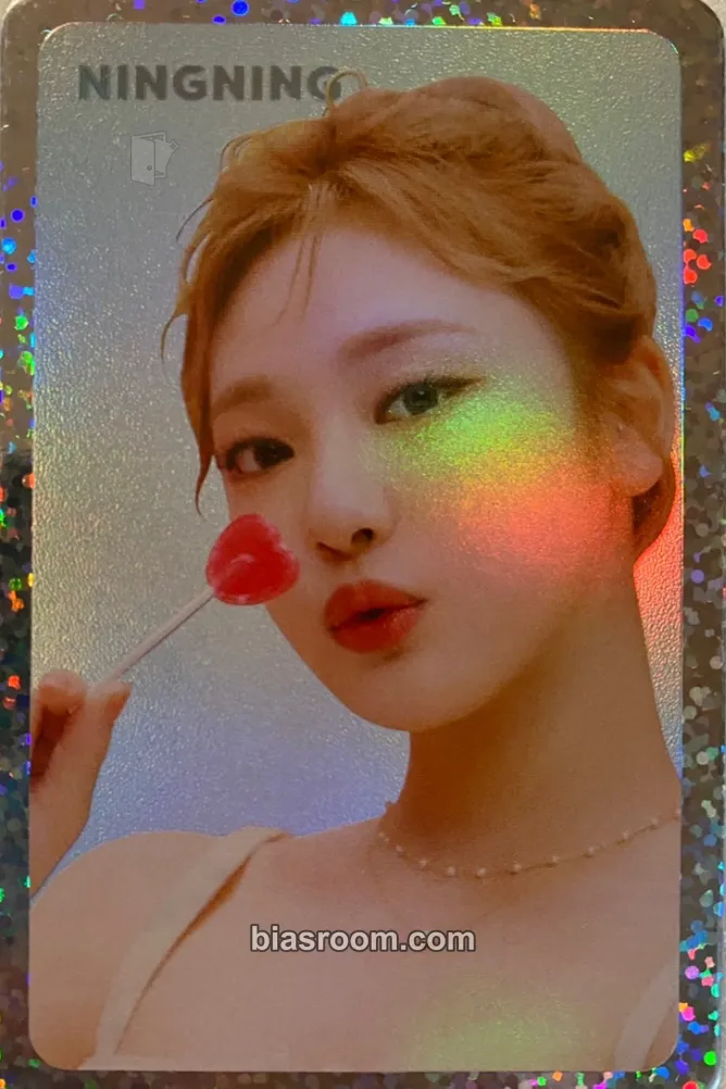 Ningning Oh! Caendy Pocket MD Photocard - aespa - aespa K-pop photocard
