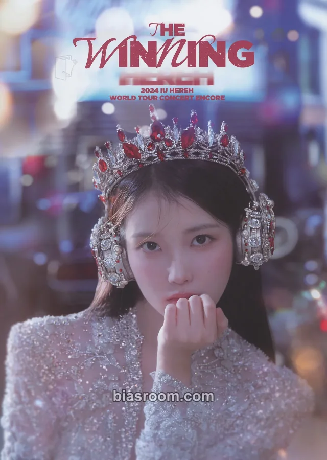 IU - IU - IU HEREH TOUR Event merch encore poster set