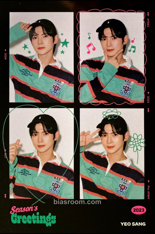 Yeosang 2023 Season's Greetings Photocard - ATEEZ - ATEEZ K-pop photocard