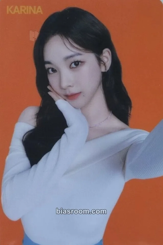 Karina AESPA x TAMS Photocard - aespa - aespa K-pop photocard