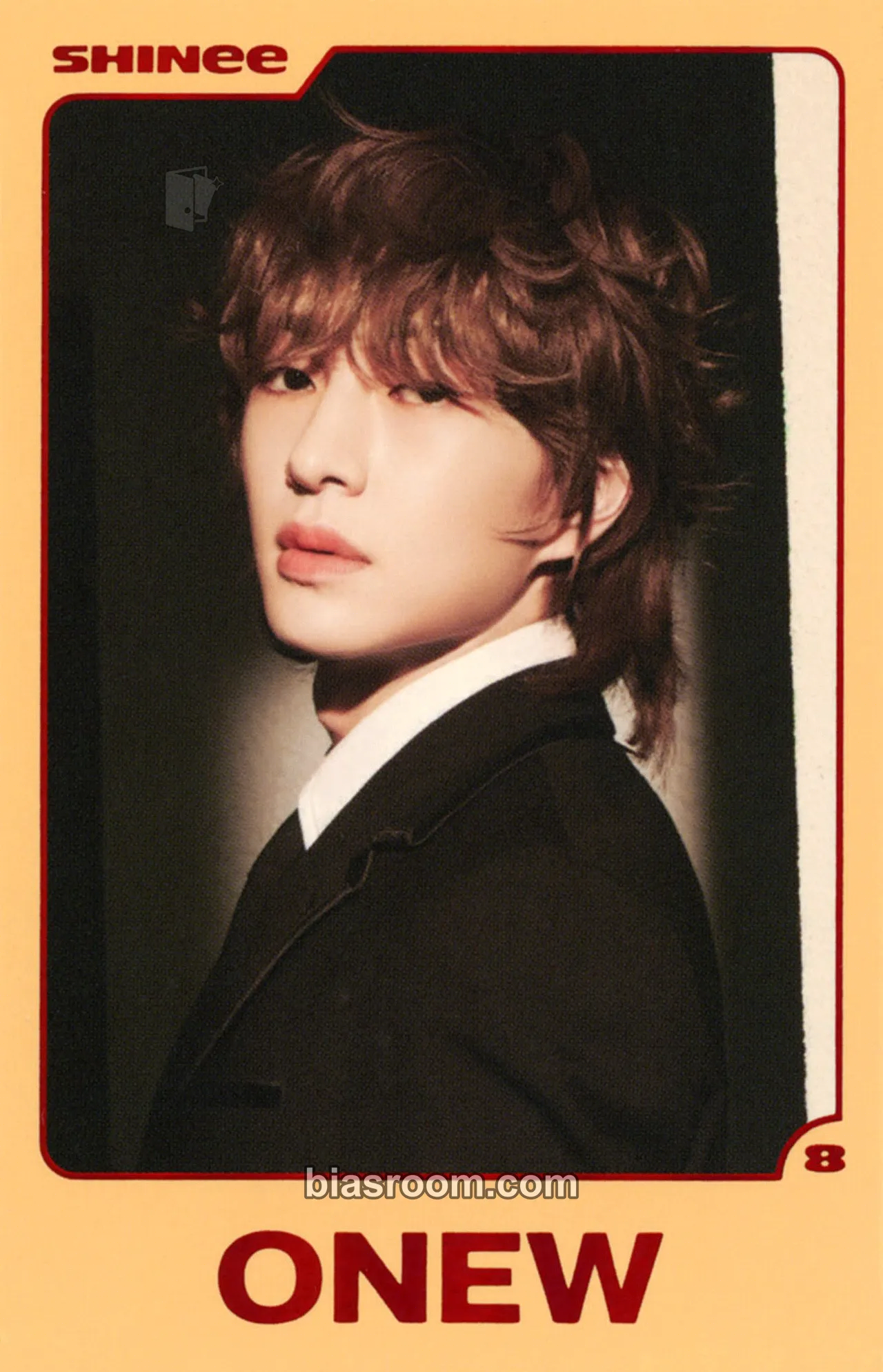 Onew HARD - The 8th Album Photocard - SHINee - SHINee K-pop photocard