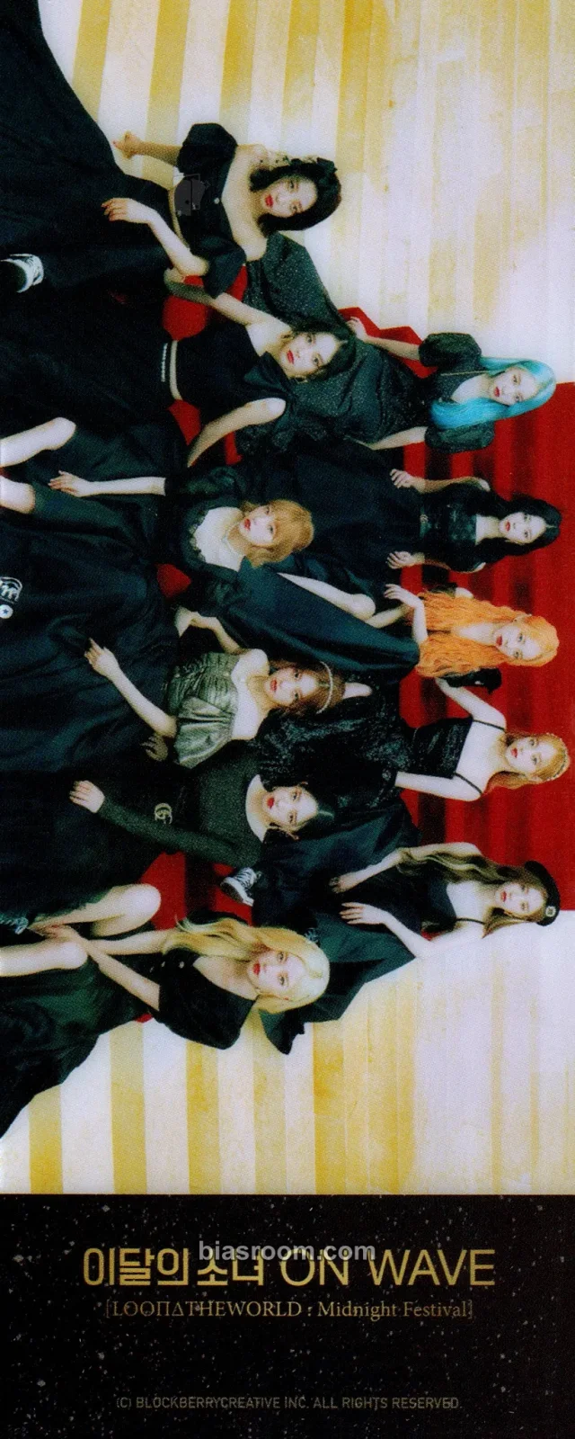 LOONA 1st On-Wave Concert: LOONATHEWORLD : Midnight Festival K-pop photocard