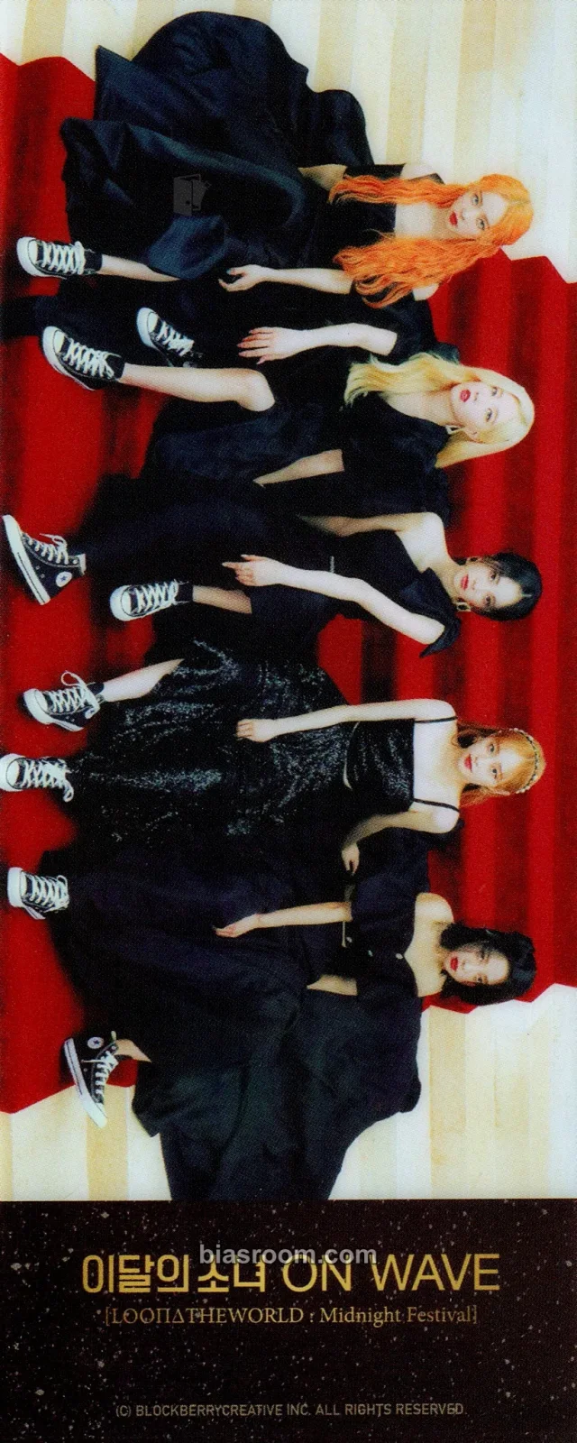 LOONA 1st On-Wave Concert: LOONATHEWORLD : Midnight Festival K-pop photocard
