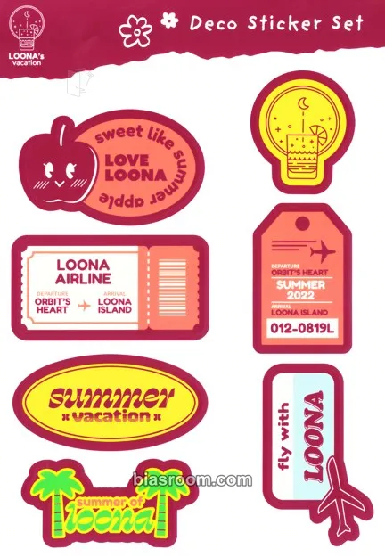 2022 Summer Package: LOONA's Vacation Photocard - LOONA - LOONA K-pop photocard