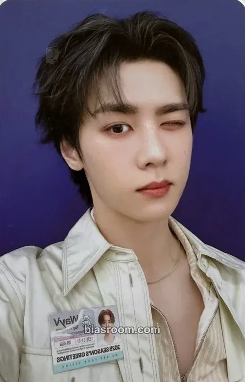 Kun 2025 Season's Greeting Photocard - WayV - WayV K-pop photocard