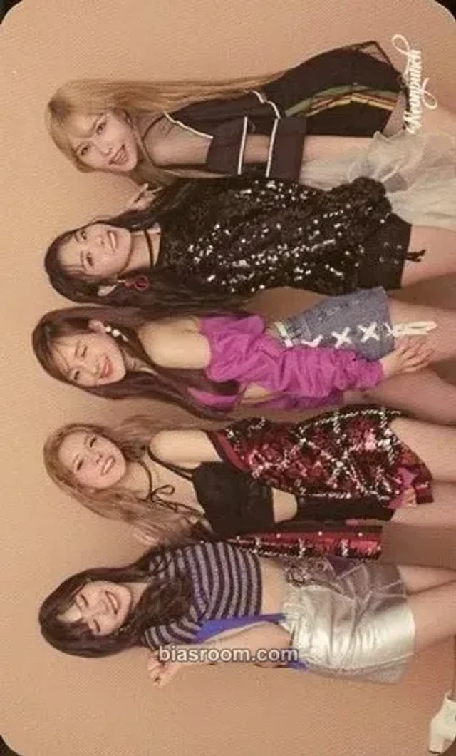 NeonPunch Moonlight K-pop photocard