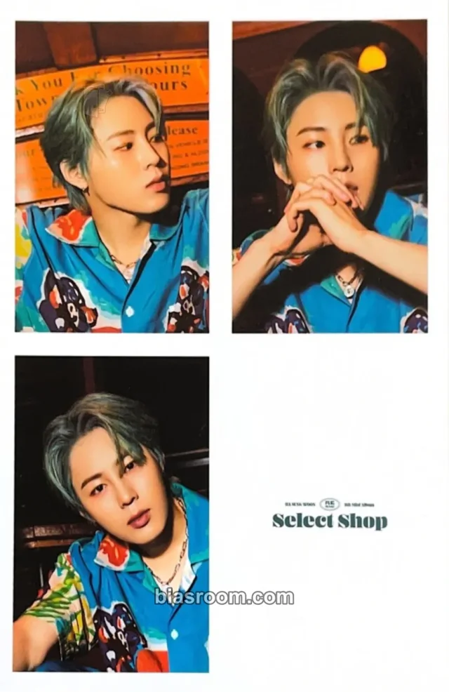 Ha Sung Woon - Ha Sung Woon - Select Shop Album album inclusion postcard