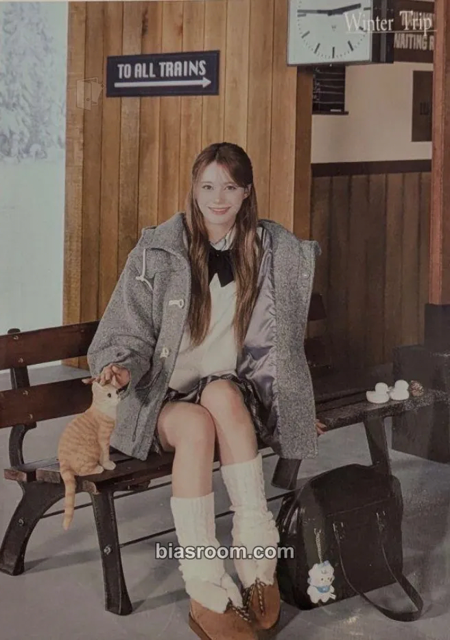 Nina NiziU JYP JAPAN POPUP STORE 2025 “winter trip” Photocard - NiziU - NiziU K-pop photocard