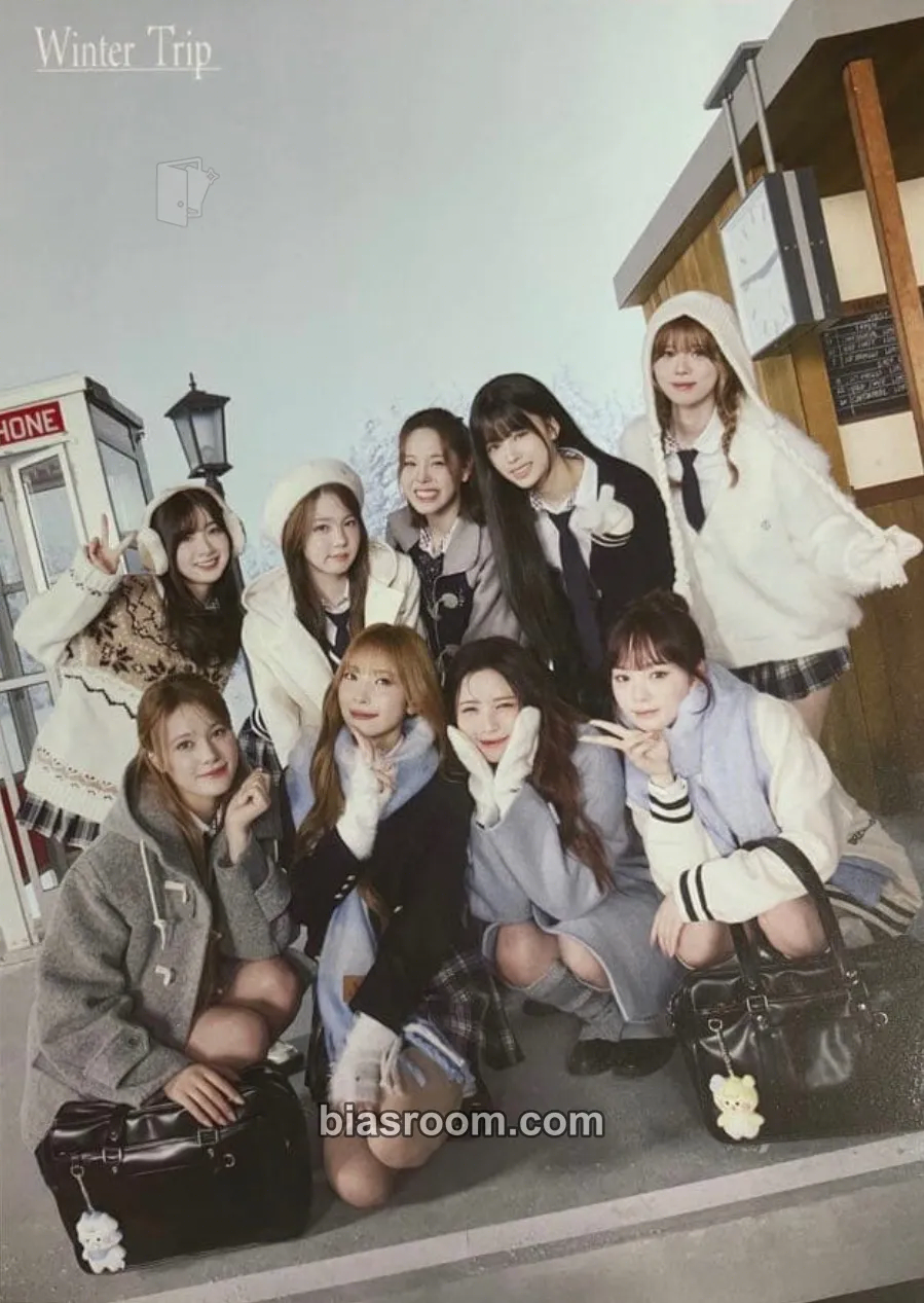 NiziU JYP JAPAN POPUP STORE 2025 “winter trip” Photocard - NiziU - NiziU K-pop photocard